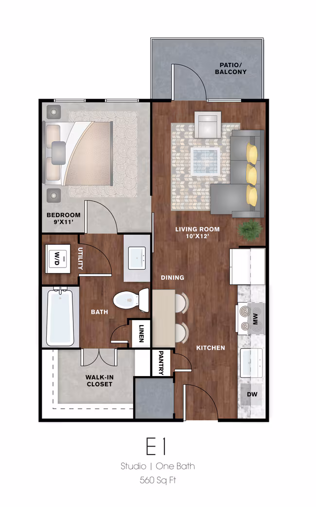 E1 Essential 5103 floor plan